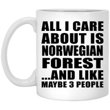 All I Care About Is Norwegian Forest - 11 Oz Coffee Mug