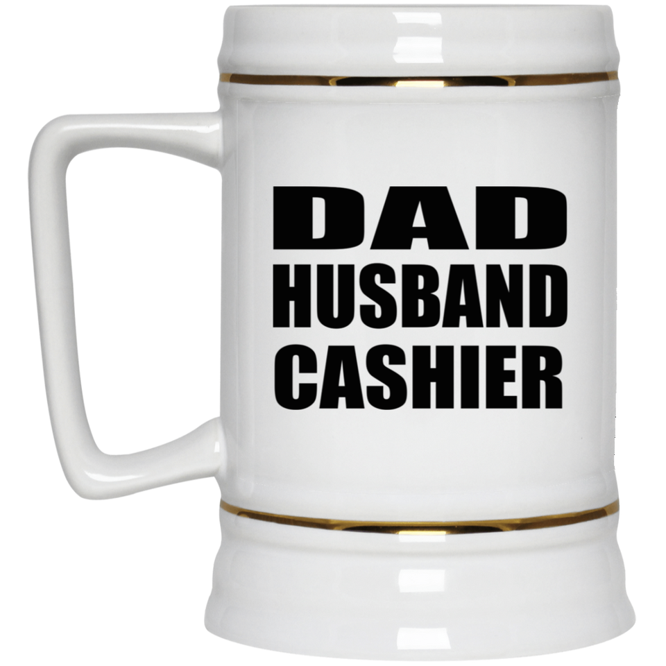 Dad Husband Cashier - Beer Stein