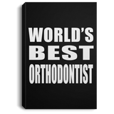World's Best Orthodontist - Canvas Portrait