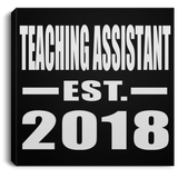 Teaching Assistant Established EST. 2018 - Canvas Square
