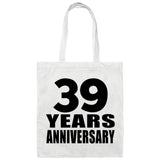 39th Anniversary 39 Years - Tote Bag White