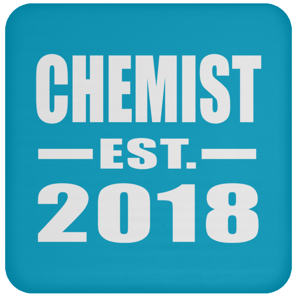 Chemist Established EST. 2018 - Coaster