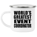 World's Greatest Event Coordinator - 12oz Camping Mug