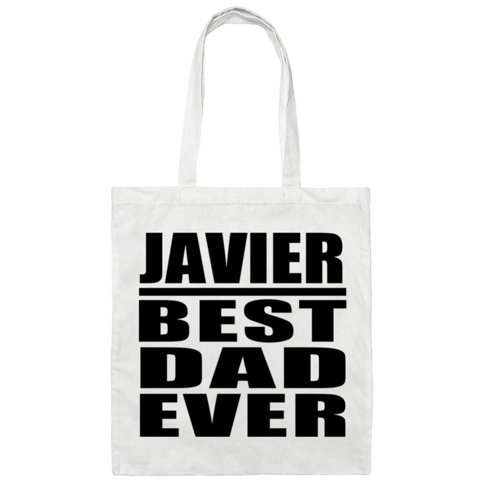 Javier Best Dad Ever - Tote Bag White
