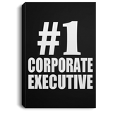 Number One #1 Corporate Executive - Canvas Portrait