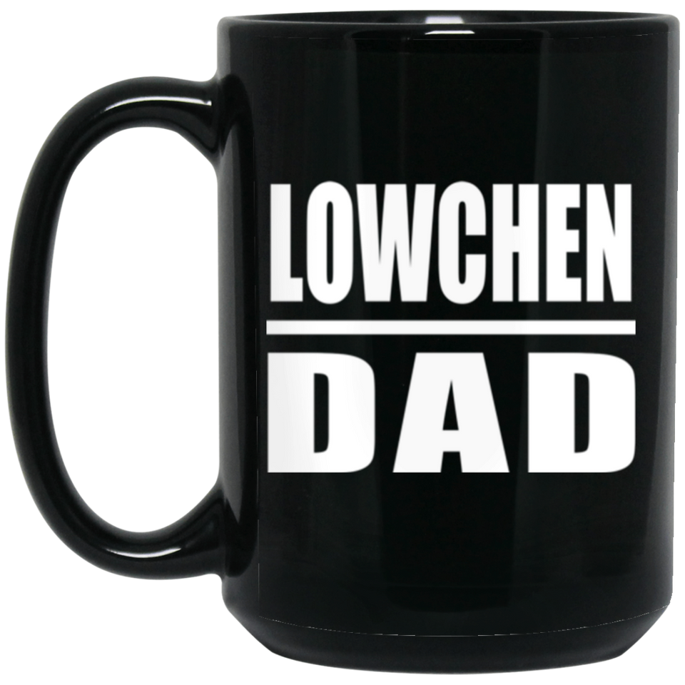 Lowchen Dad - 15oz Coffee Mug Black