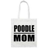 Poodle Mom - Tote Bag White