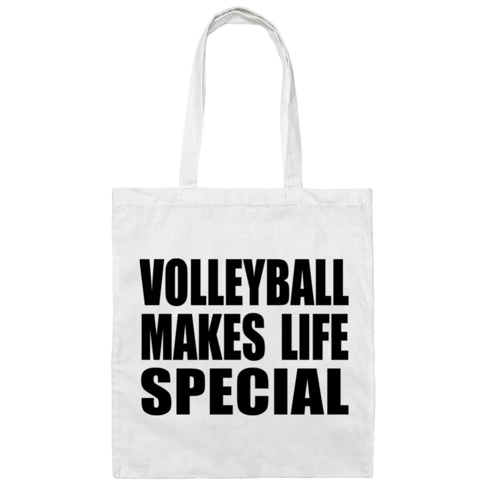 Volleyball Makes Life Special - Tote Bag White