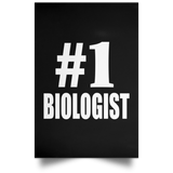 Number One #1 Biologist - Poster Portrait
