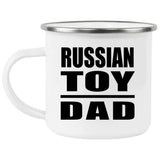Russian Toy Dad - 12oz Camping Mug