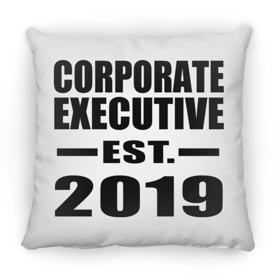 Corporate Executive Established EST. 2019 - Throw Pillow