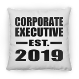 Corporate Executive Established EST. 2019 - Throw Pillow