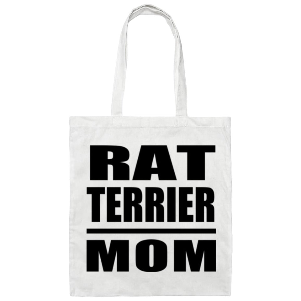 Rat Terrier Mom - Tote Bag White