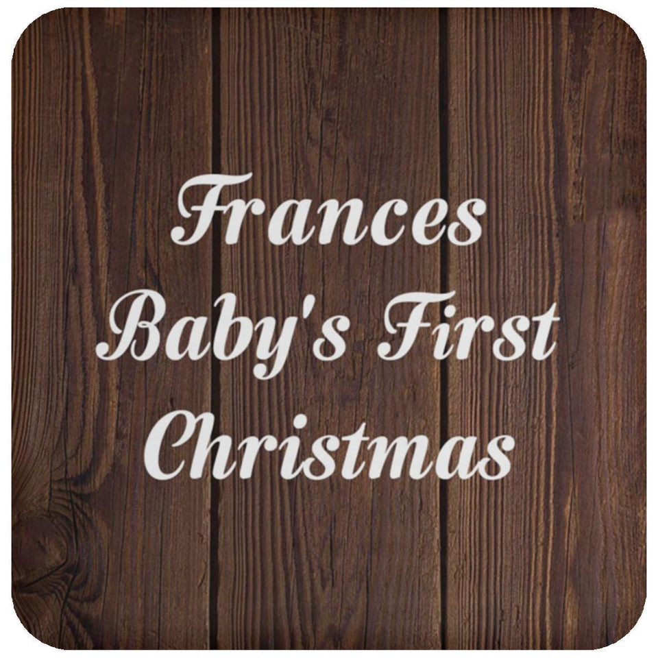 Frances Baby's First Christmas - Drink Coaster D