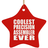 Coolest Precision Assembler Ever - Star Ornament