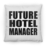 Future Hotel Manager - Throw Pillow