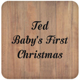 Ted Baby's First Christmas - Drink Coaster C