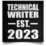 Technical Writer Established EST. 2023 - Poster Square