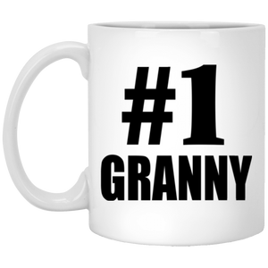 Number One #1 Granny - 11 Oz Coffee Mug