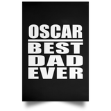 Oscar Best Dad Ever - Poster Portrait