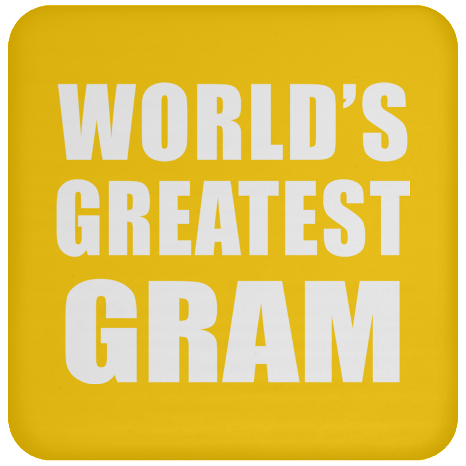 World's Greatest Gram - Drink Coaster