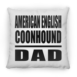 American English Coonhound Dad - Throw Pillow