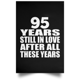 95th Anniversary 95 Years Still In Love After These Years - Poster Portrait
