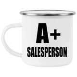 A+ Salesperson - 12oz Camping Mug