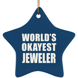 World's Okayest Jeweler - Star Ornament