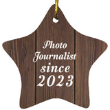 Photo Journalist Since 2023 - Star Ornament D