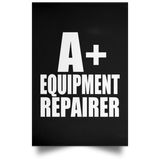 A+ Equipment Repairer - Poster Portrait
