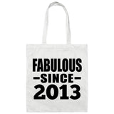 11th Birthday Fabulous Since 2013 - Tote Bag White
