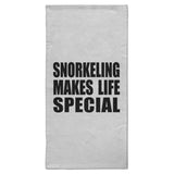 Snorkeling Makes Life Special - Hand Towel