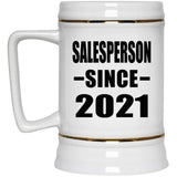 Salesperson Since 2021 - Beer Stein