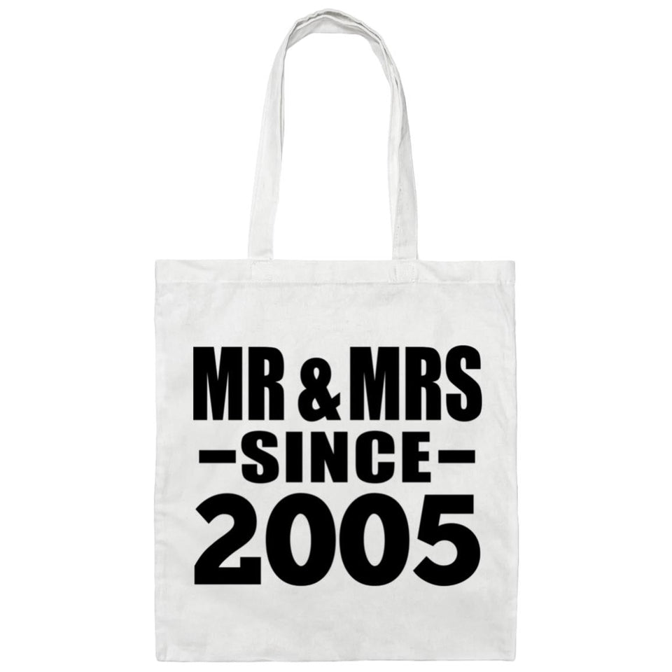 19th Anniversary Mr & Mrs Since 2005 - Tote Bag White
