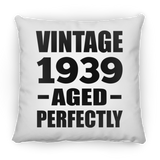85th Birthday Vintage 1939 Aged Perfectly - Throw Pillow
