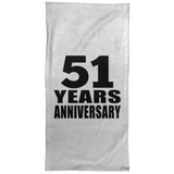 51st Anniversary 51 Years Anniversary - Hand Towel