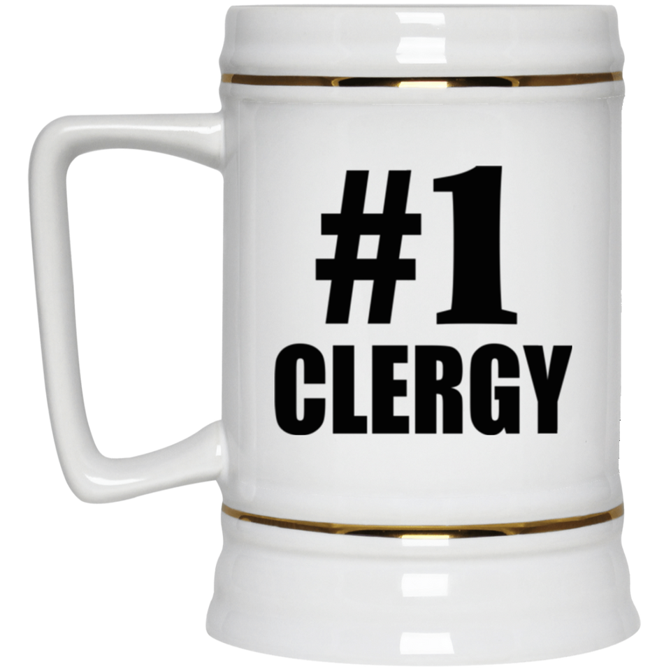 Number One #1 Clergy - Beer Stein