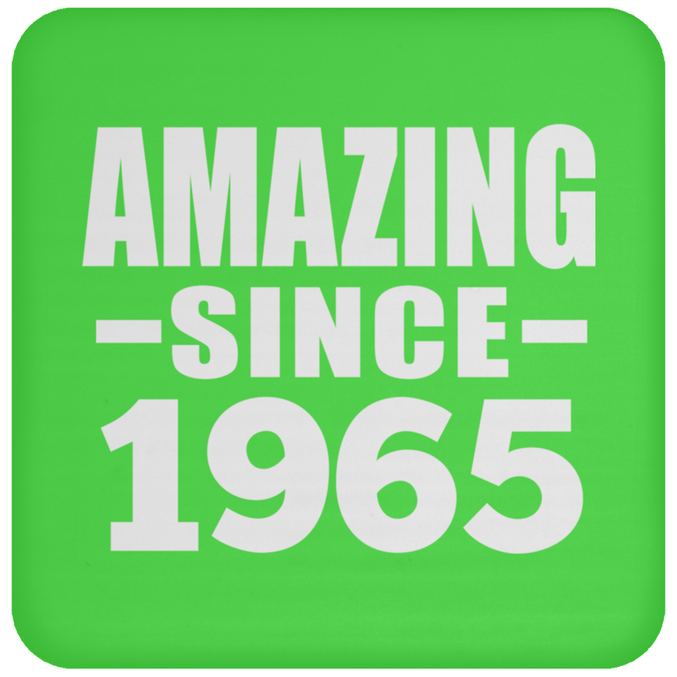 59th Birthday Amazing Since 1965 - Drink Coaster