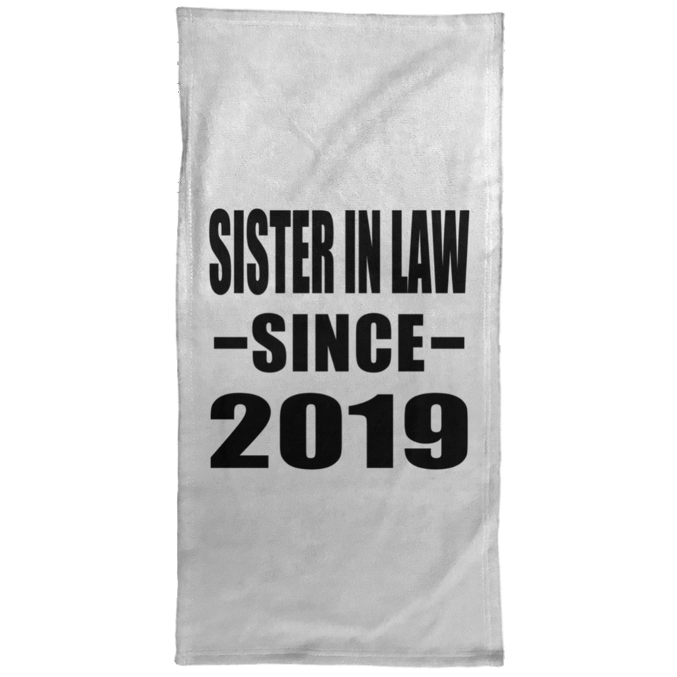 Sister In Law Since 2019 - Hand Towel