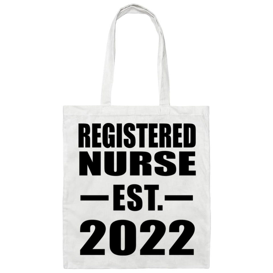 Registered Nurse Established EST. 2022 - Tote Bag White