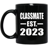 Classmate Established EST. 2023 - 11oz Coffee Mug Black