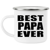 Best Papa Ever (Grandpa) - 12oz Camping Mug