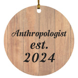 Anthropologist Established Est. 2024 - Circle Ornament C