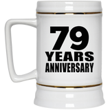 79th Anniversary 79 Years - Beer Stein