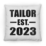 Tailor Established EST. 2023 - Throw Pillow