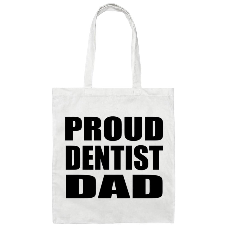 Proud Dentist Dad - Tote Bag White