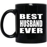 Best Husband Ever - 11 Oz Coffee Mug Black