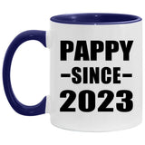 Pappy Since 2023 - 11oz Accent Mug Purple