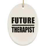 Future Therapist - Oval Ornament